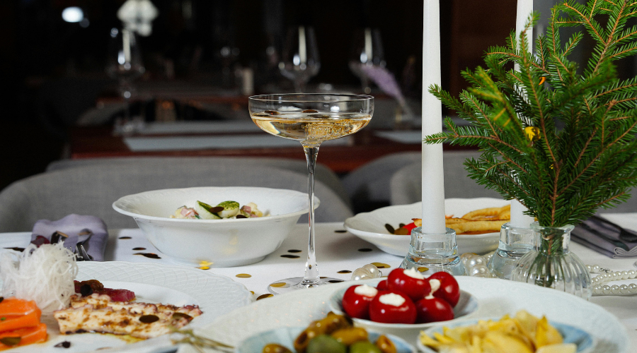 R&eacute;ception familiale &agrave; Libourne avec un repas convivial organis&eacute; par le traiteur Le Nectar