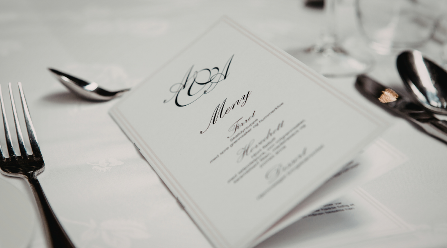 Menu de mariage premium &agrave; Libourne propos&eacute; par le traiteur Le Nectar