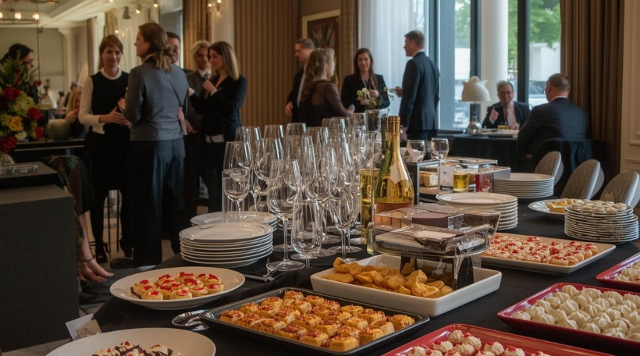 Traiteur s&eacute;minaire &agrave; Libourne avec buffet pour &eacute;v&eacute;nement professionnel