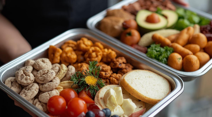 Plateaux repas &eacute;quilibr&eacute;s pour d&eacute;jeuner professionnel &agrave; Libourne